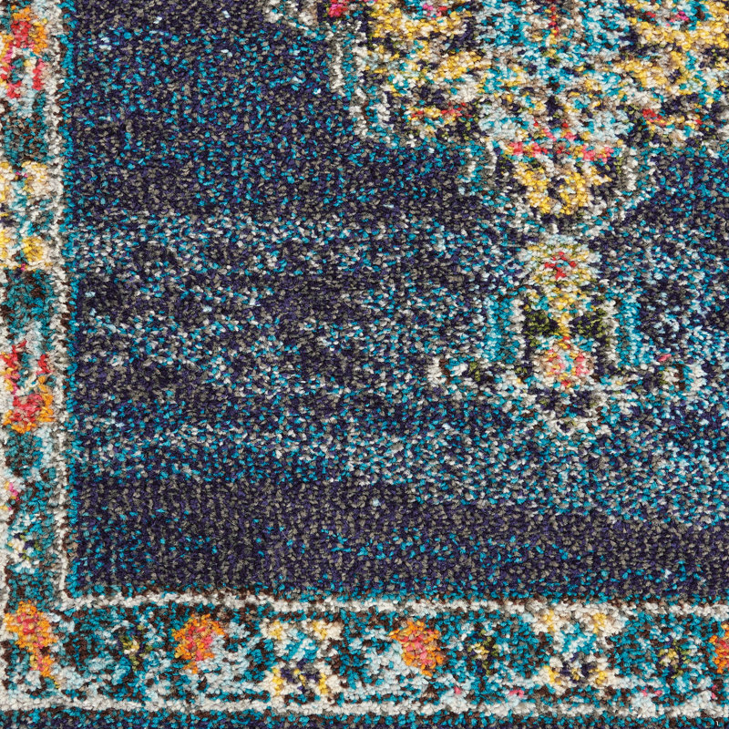World Menagerie Lundy Performance Blue Rug & Reviews Wayfair
